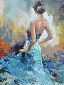 3. lecke 1. festővideó 40 x 60-as  (7 nőalak festőkéssel)