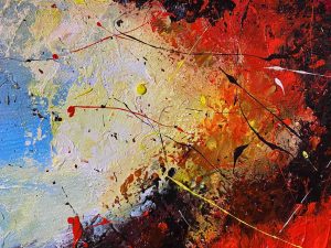 6. lecke 4. festővideó 40 x 90-es kép (7 absztrakt kép festése)