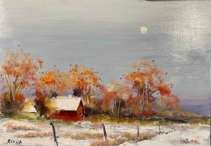 26. lecke 6. festő videó, tájkép (másodrendű színek varázsa)