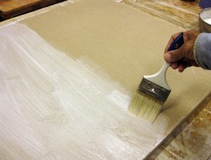 Alapozás a festészetben, gyakorlat