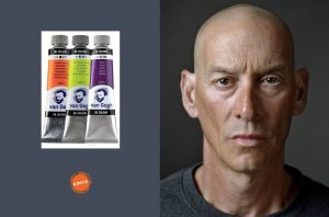 28. lecke 8. festő videó, férfi portré (másodrendű színek varázsa)