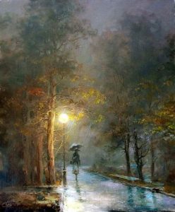 9. lecke 7. festővideó 40 x 50-es tájkép (7 tájkép festése)