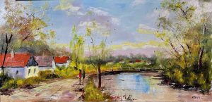 8. lecke 6. festővideó 30 x 60-as tájkép (7 magyaros romantikus tájkép)