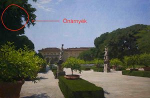 7. lecke Az árnyékok megjelenítése a tájképeken (mediterrán tengerparti tájkép festése)