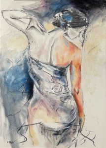 5. lecke 1. videó (nőalakok szénnel és festékkel)