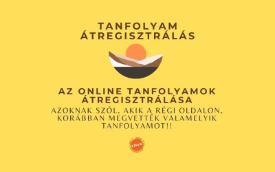 Mindent a tanfolyamok át regisztrációjáról