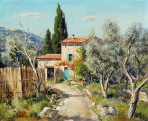 6. lecke 4. festővideó 40 x 50-es tájkép (7 mediterrán kép festése)