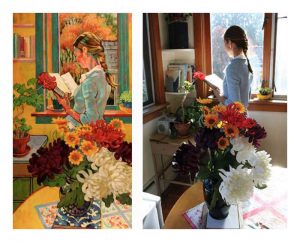 8. lecke A fotó mint festmény modell 1. (mediterrán tengerparti tájkép festése)