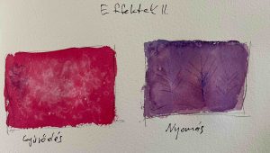 16. lecke  Effekt technikák 2. videó  (Akvarell kezdő)