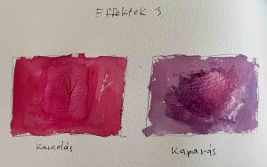 17. lecke  Effekt technikák 3. videó  (Akvarell kezdő)