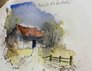 19. lecke  Rajz és festés videó  (Akvarell kezdő)