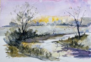 28. lecke  2. festő videó  (Akvarell kezdő)