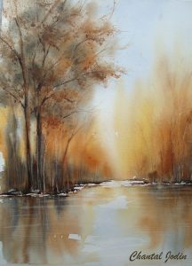 28. lecke 4. festővideó (Akvarell tájkép)