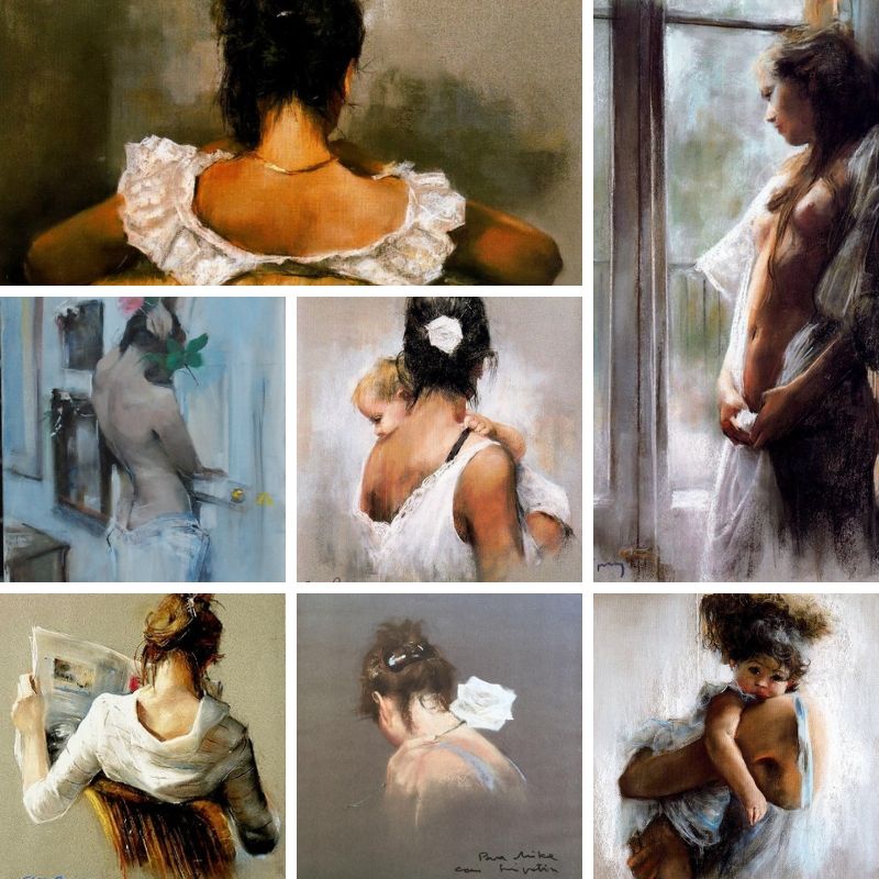 A Nő Szépsége 7 db. Nőalak Festése Online Videósorozat - Image 10