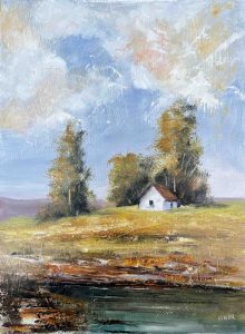 7. lecke 5. festővideó  (Drámai Hatású táj 5 db. Videó)