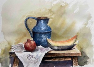 27. lecke 6. Festővideó (Akvarell 2. Csendélet Festés)