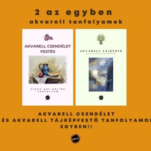 2 az egyben akvarell tanfolyamok 3.