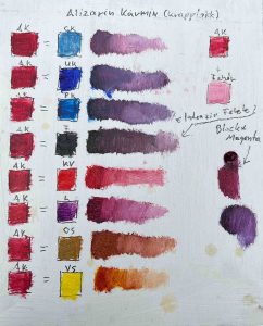 17. Lecke A krapplakk vörös szín (Színkeverés Mesterkurzus 1.)