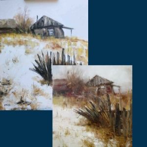 6. Festővideó (Hűsítő Téli tájkép Festés)