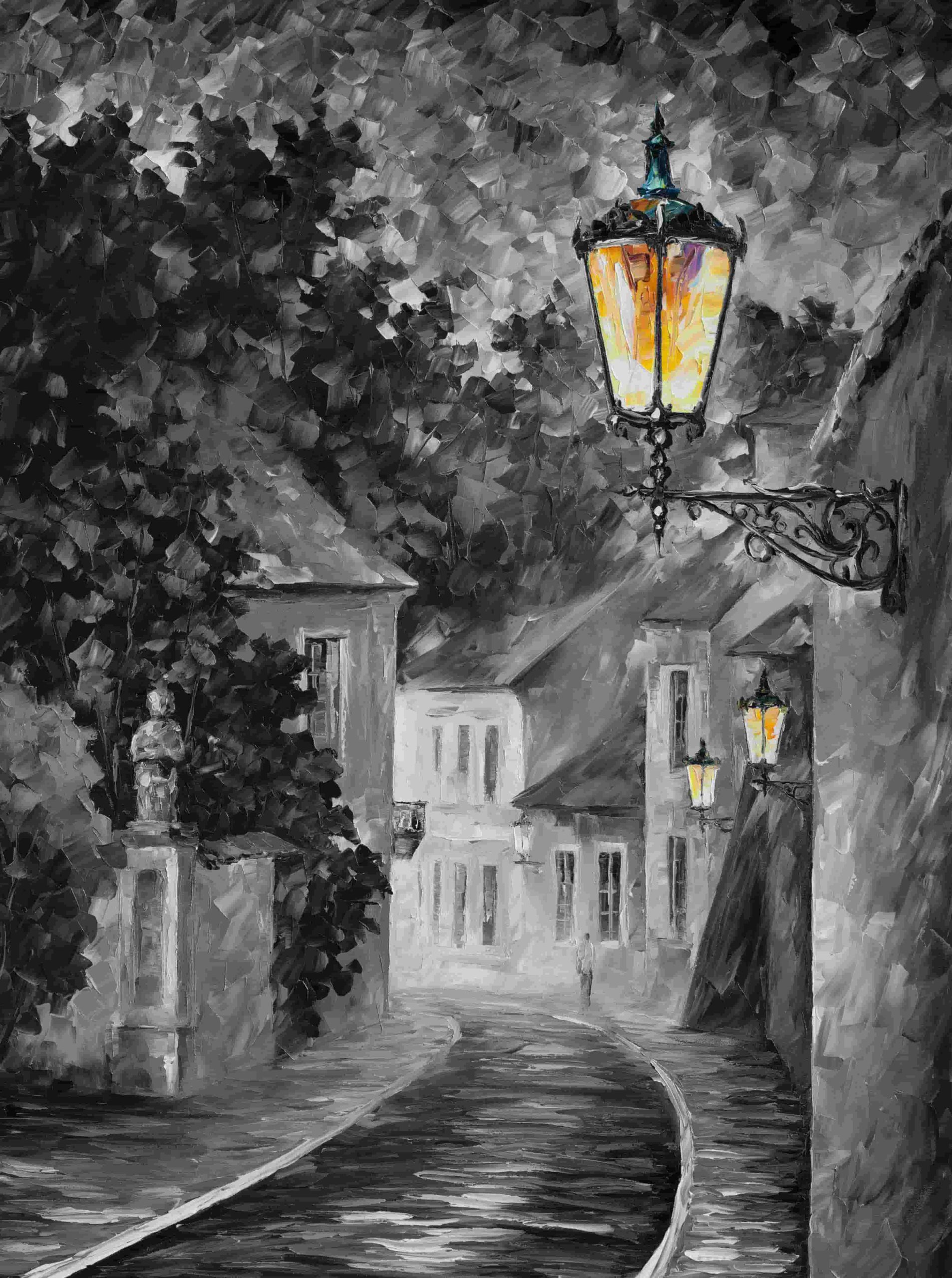 7 db. Afremov Kép Festése Online Videósorozat - Image 5