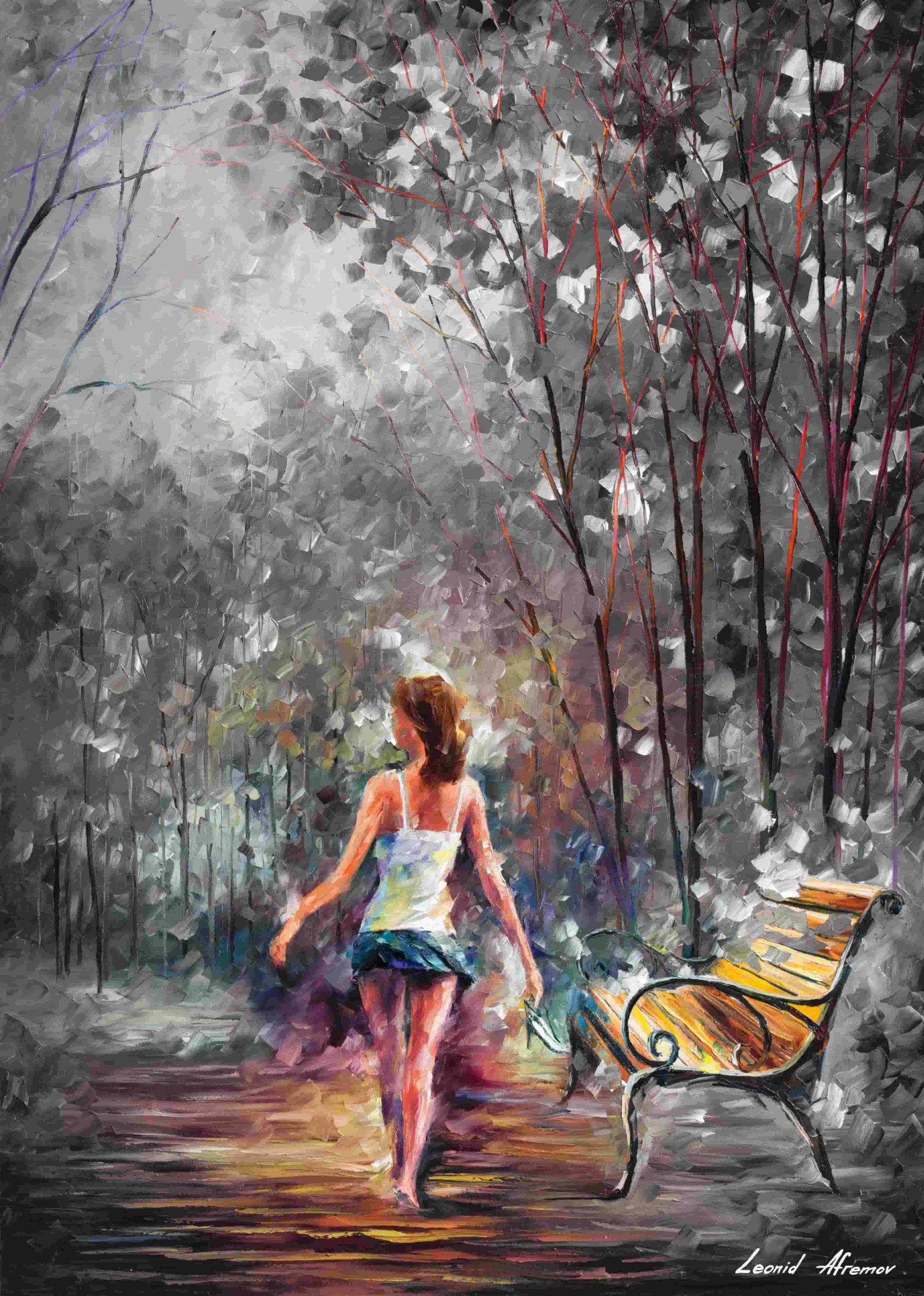 7 db. Afremov Kép Festése Online Videósorozat - Image 4