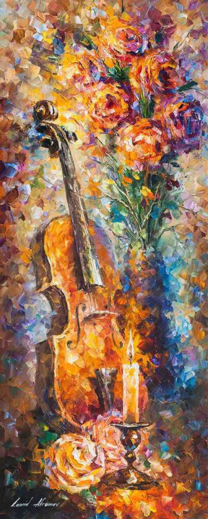 7 db. Afremov Kép Festése Online Videósorozat - Image 10