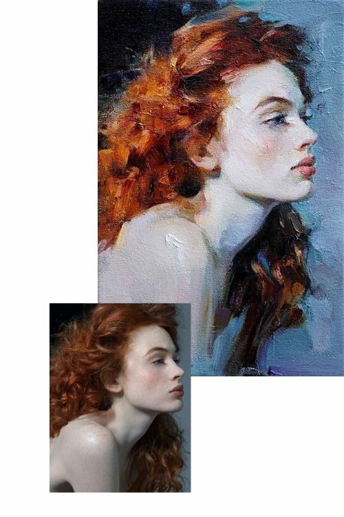 5 db. Portré Kép Festése Online Videósorozat - Image 6