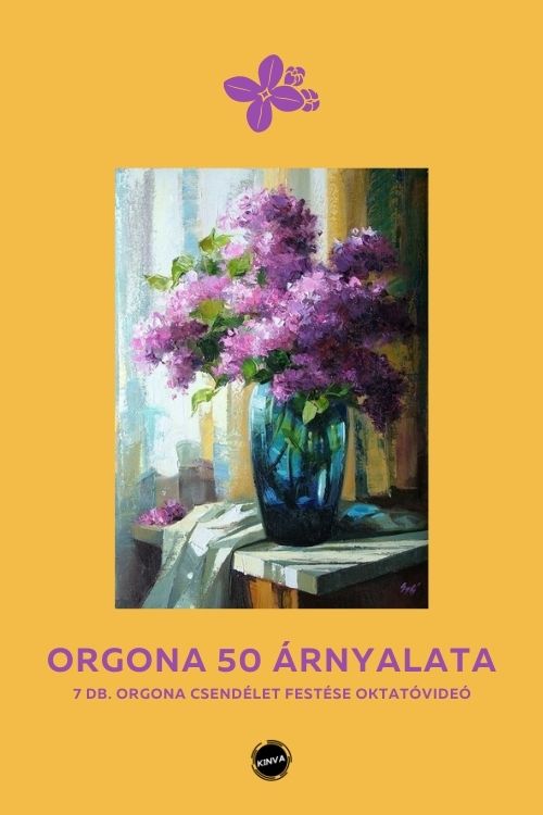 Orgona 50 Árnyalata 7 db. Orgonacsendélet Festése Online Videósorozat - Image 2