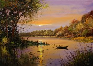 9. lecke 7. Képfestő videó (7 db. Őszi Tájkép)