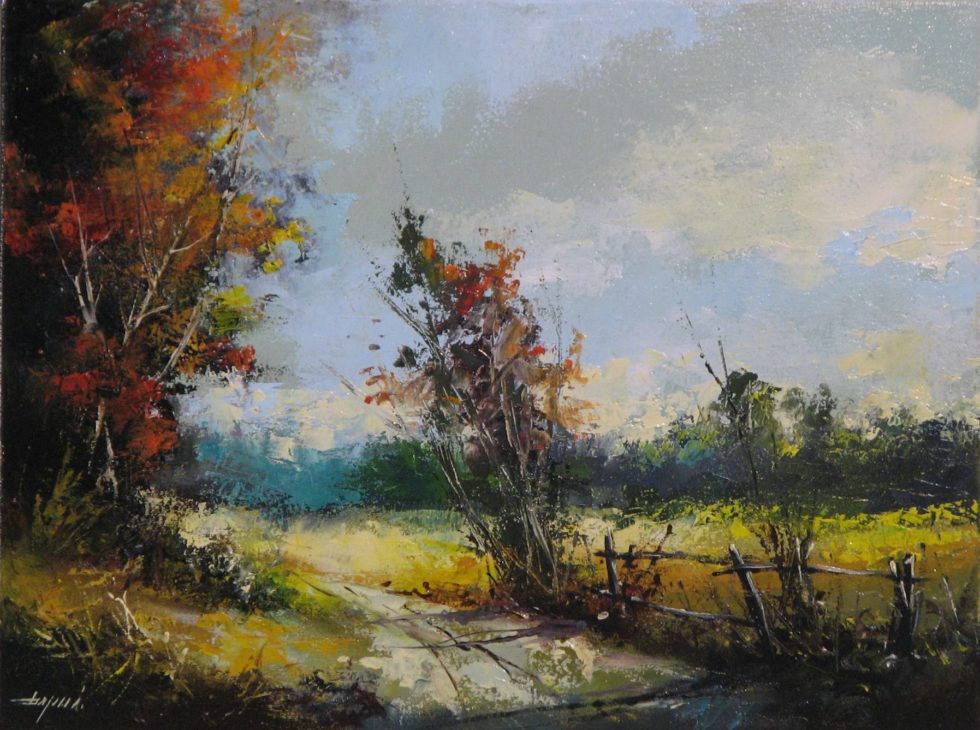 7 db. Őszi Tájkép Festése Online Videósorozat - Image 4