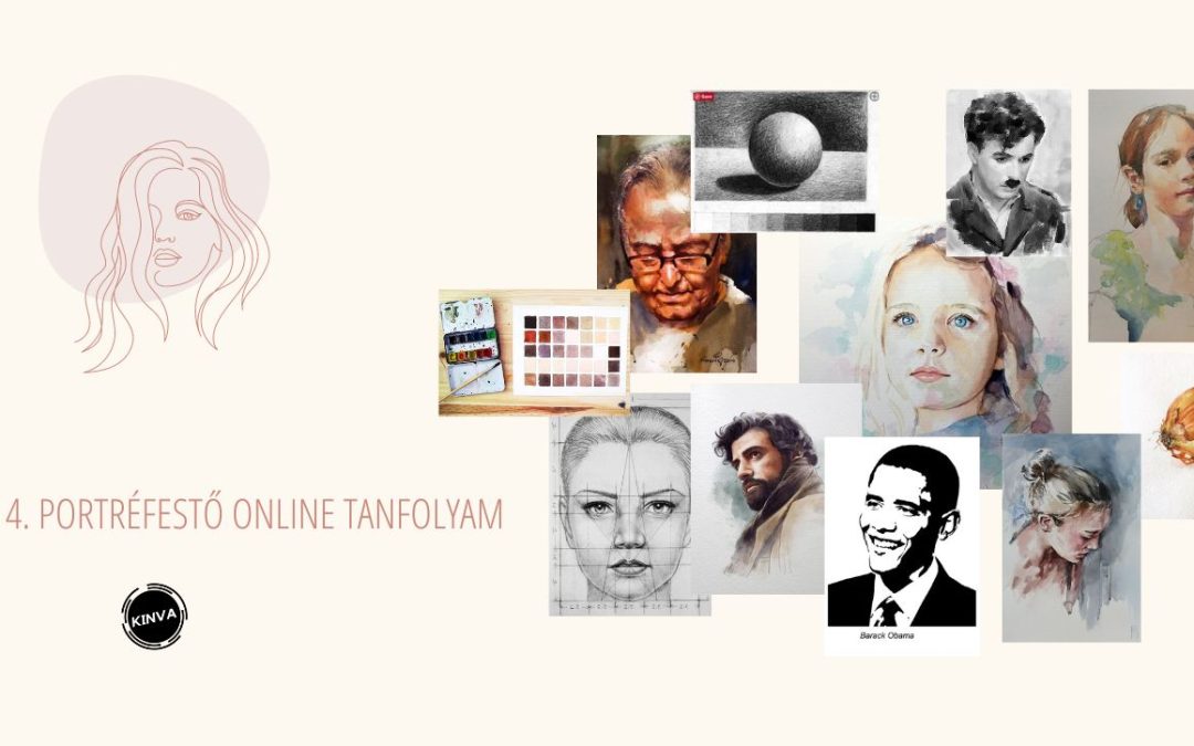 Akvarell 4. Akvarell Portréfestő Online Tanfolyam
