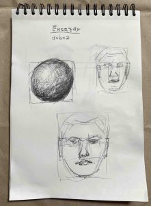 15. lecke Encajar technika (Bevezetés a Portréfestészetbe)