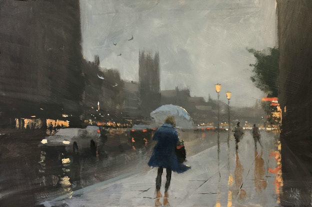 7 db. Modern, Esős Városkép Festése Online Videósorozat (másolat) - Image 8