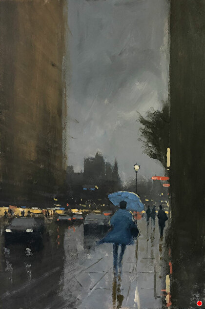 7 db. Modern, Esős Városkép Festése Online Videósorozat (másolat) - Image 4