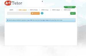 6. lecke A képrácsozás készítése (Bevezetés a Portréfestészetbe)