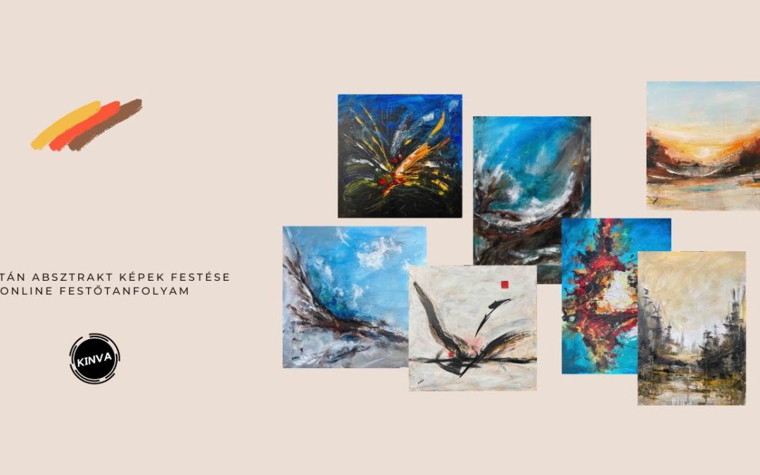 Spontán Absztrakt Képek Festése Online Tanfolyam