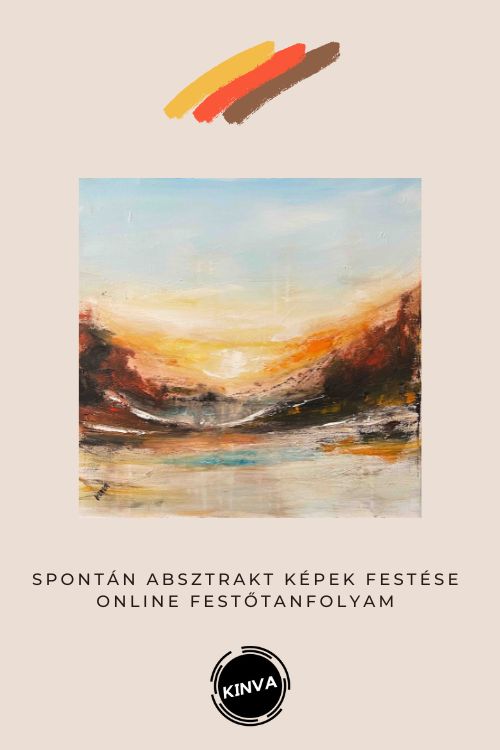 Spontán Absztrakt Online Festőtanfolyam - Image 2