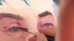 26. lecke Munka élő modellel (Bevezetés a Portréfestészetbe)