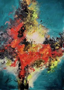 19. lecke 7. festővideó (Spontán Absztrakt képek)