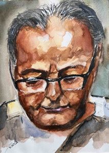 30. lecke 4. festővideó (Akvarell 4. Portréfestés)