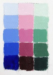 5. lecke A színhőmérséklet és a Hideg Meleg kontraszt  (Spontán Absztrakt képek)