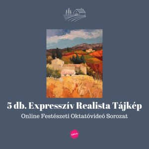 5 db. Expresszív Realista Tájkép Festése Online Videósorozat