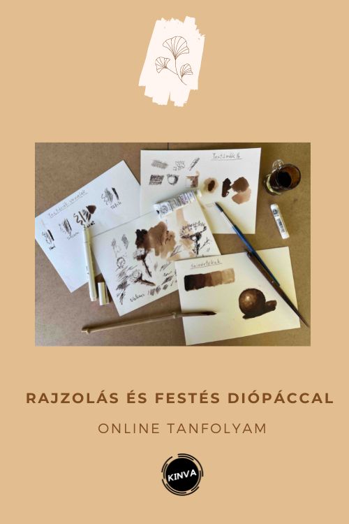 Rajzolás és Festés Diópáccal Online Tanfolyam - Image 2