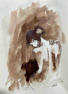 18. lecke  6. oktatóvideó (Rajzolás és Festés Diópáccal)