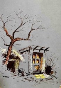 21. lecke  9. oktatóvideó (Rajzolás és Festés Diópáccal)