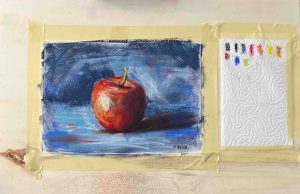 10. Lecke: Pasztell kép festése 1. videó (Ingyenes Pasztell) 