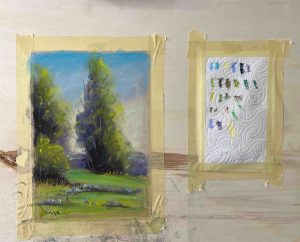 26. Lecke: 4. képfestő oktató videó (Pasztell 1. Kezdő)  