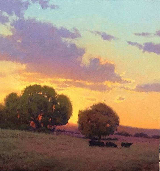 5 Tájkép Festése Akony és ellenfényben Online Oktató Videó Sorozat - Image 5