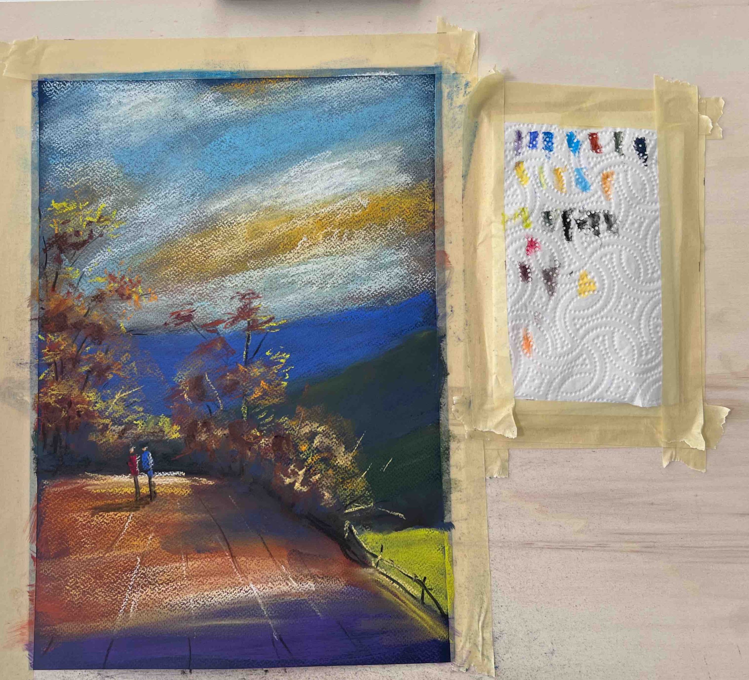 Pasztellfestés 1. Kezdő Online Festőtanfolyam - Image 7