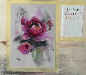 34. Lecke: 12. képfestő oktató videó (Pasztell 1. Kezdő)  